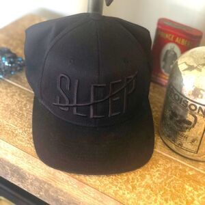 Flag nor fail black sleep hat sold out rare limited retired